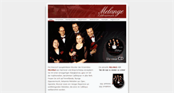Desktop Screenshot of melange-salonmusik.de